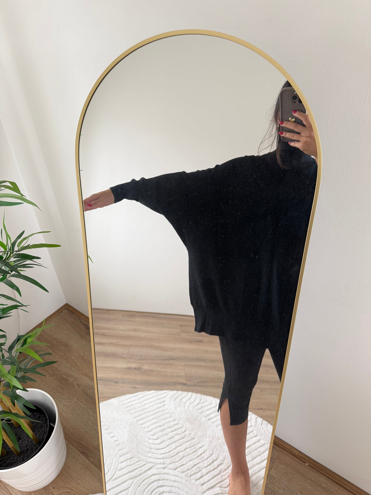 Oversized coltrui vleermuismouw