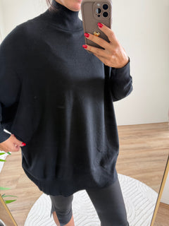 Oversized coltrui vleermuismouw