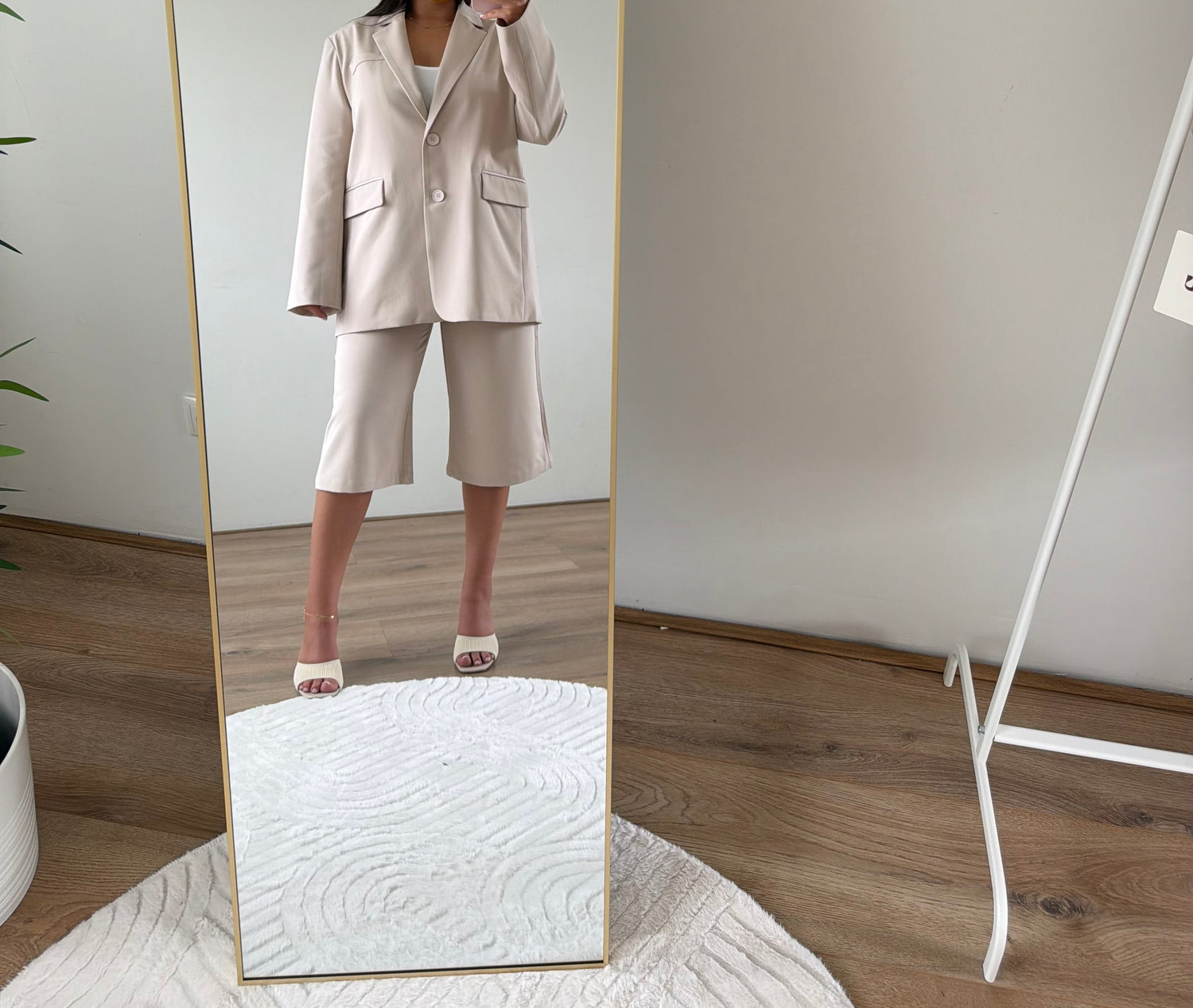 Blazer Set Charm Beige
